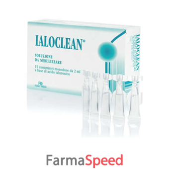 ialoclean soluzione da nebulizzare 15 fiale 2 ml