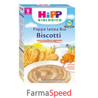 Hipp Biologico Pappa Lattea Biscotto 250 G