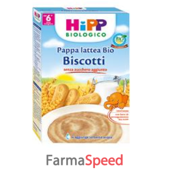 hipp biologico pappa lattea biscotto 250 g