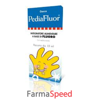 pediafluor integratore alimentare di fluoro e vitamina d3 in gocce*