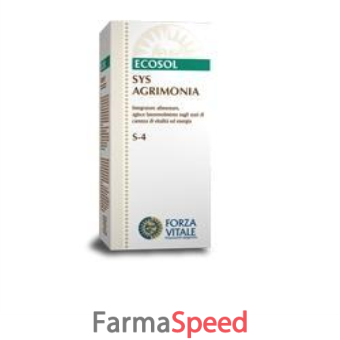 sys agrimonia gocce 50 ml professional
