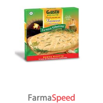 giusto fondi focaccia rosmarino 280 g