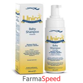 unico baby shampoo mousse200ml