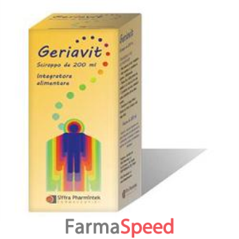 geriavit sciroppo 200 ml