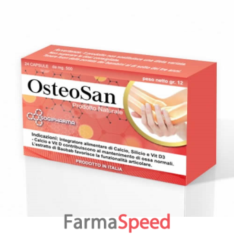 osteosan 24 capsule 12 g