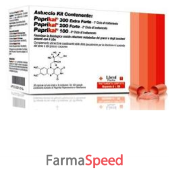 paprikal 100 30 capsule + paprikal 200 forte 30 capsule + paprikal 300 extra forte 30 capsule kit