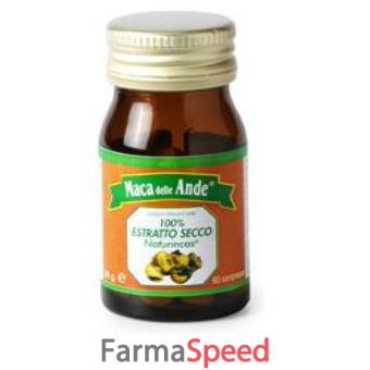 naturincas maca delle ande estratto secco 0,6% 60 compresse