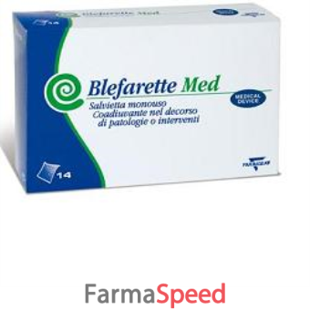 salviettine oculari medicate blefarette 14 pezzi