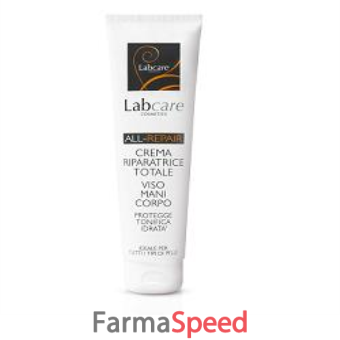 labcare all-repair crema riparatrice totale viso mani corpo 150 ml