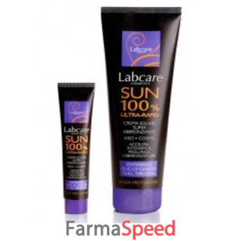 labcare sun crema super abbronzante viso corpo 125 ml