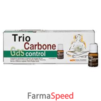 triocarbone gas control 7 flaconcini 10 ml