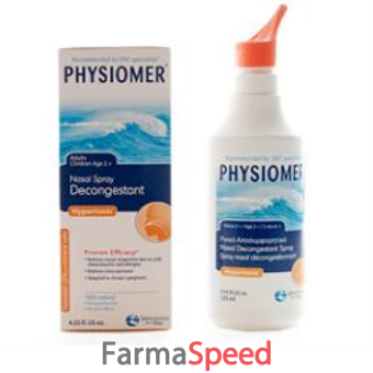 spray nasale physiomer csr ipertonico confezione da 135ml