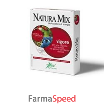 natura mix vigore concentrato fluido 10 flaconcini monodose in vetro da 15 grammi