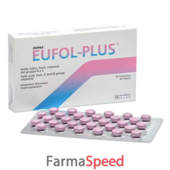 eufol plus 30 compresse