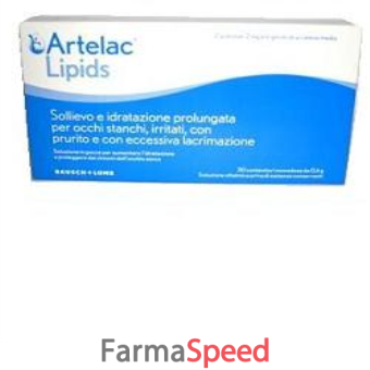 artelac lipids gocce oculari 30 flaconcini monodose 0,5 ml