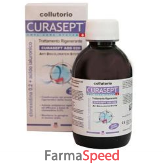 curasept ads collutorio 0,20 con ads trattamento rigenerante 200 ml