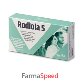 rodiola 5 15 compresse