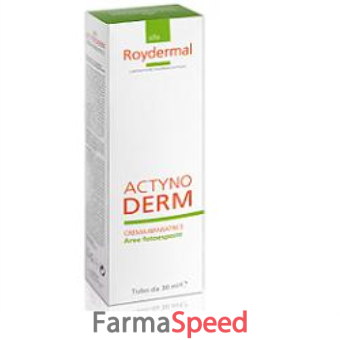 actynoderm crema riparatrice aree fotoesposte protezione spf50+ antiossidante 30ml