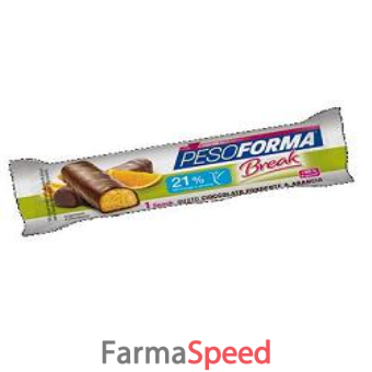 pesoforma snack cioccolato fondente & arancia