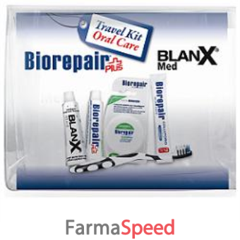 travel kit oral care biorepair/blanx