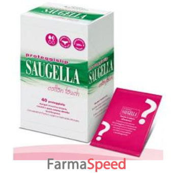 saugella assorbenti cotton touch proteggislip 40 pezzi