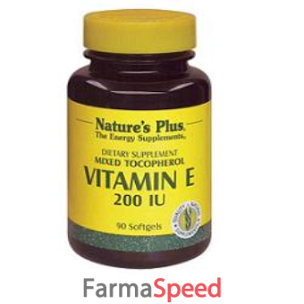 vitamina e 200 ui tocoferoli misti 90 capsule
