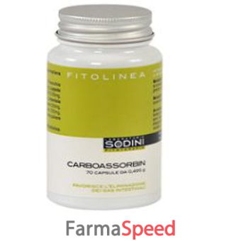 carboassorbin 70 capsule 0,495 grammi