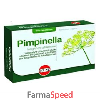 pimpinella integratore alimentare per apparato digerente 60 compresse scatola 48 g