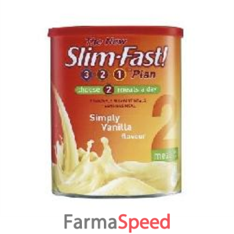 slimfast barattolo polvere frappe' vaniglia 450 g