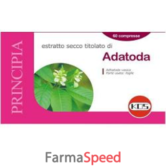 adhatoda estratto secco 60 compresse 22,2 g