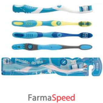 spazzolino del tifoso napoli blu/azzurro 1 pezzo