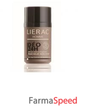 lierac homme deo 24h roll on antitraspirante freschezza non stop 50 ml