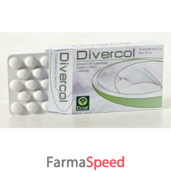 divercol 75 tavolette 500mg