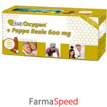 zell oxygen+pappa reale 600 mg 14 fiale 20 ml