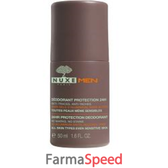 nuxe men deodorant protection 24h 50ml