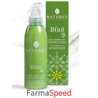 natures bio latte tonico 2in1 cert ecocert 150 ml