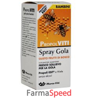 propolviti spray gola bambini 30 ml