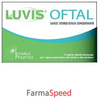 luvis oftal garza perioculare detergente con acido ialuronico 14 pezzi