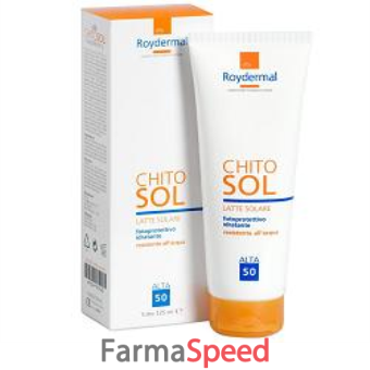 chitosol latte solare fp 50 tubo 125 ml