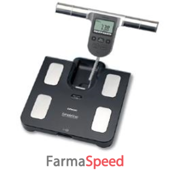 bilancia pesapersone con monitor composizione corporea 4sensori peso percentuale massa grassa e massa muscolare bf508