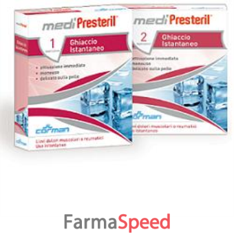 ghiaccio istantaneo medipresteril 2 buste in astuccio