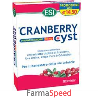 cranberry cyst 30 ovalette