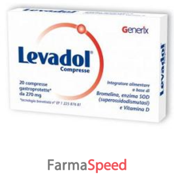 levadol 20 compresse 270 mg
