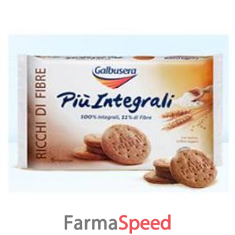 piu biscotti integrali 330 g