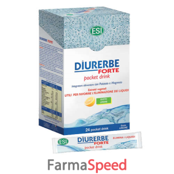 diurerbe forte 24 pocket drink limone 480 ml