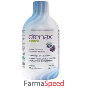 drenax forte mirtillo 500 ml