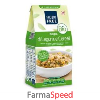 nutrifree bio zuppa di legumi e cereali 300 g