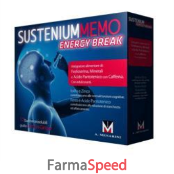 sustenium memo energy break 12 bustine