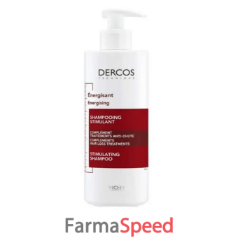 dercos shampoo complemento anticaduta energizzante 400 ml
