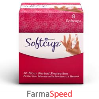 coppette mestruali usa e getta softcup 8